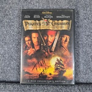 Pirates of the Caribbean The Curse of the Black Pearl 2 Disc Collector's DVD